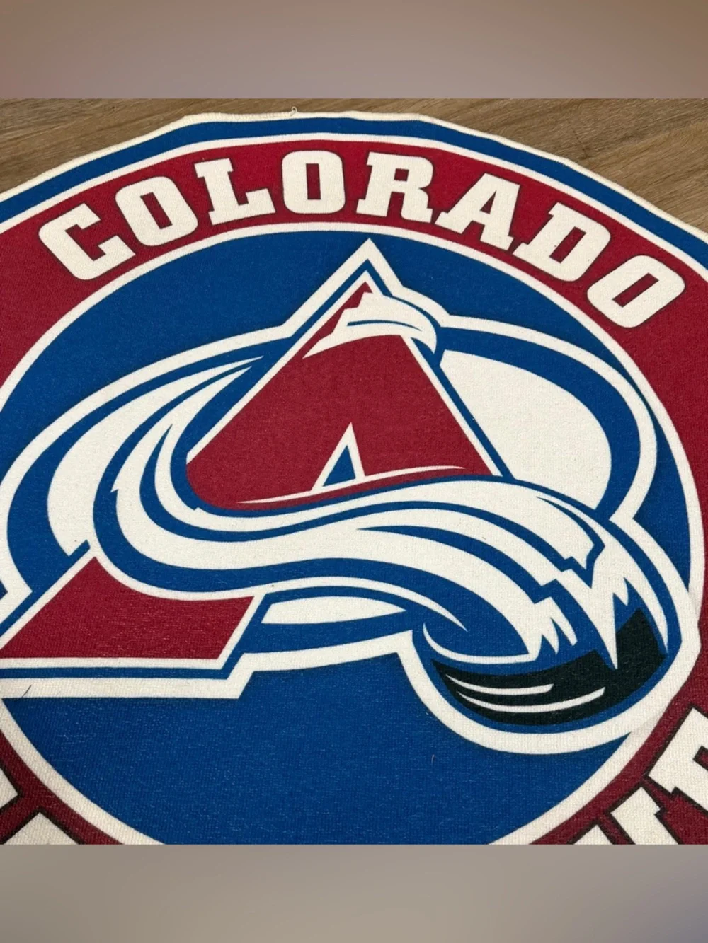 Colorado Avalanche Rug Home Decor Living Room Rug 40x40 New